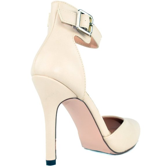 Women's High Heeled Closed Toe Stiletto - Picture 3 of 4